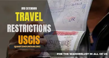 How to Navigate Travel Restrictions for H1B Extension with USCIS