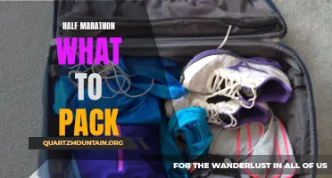 Essential Packing Tips for a Half Marathon Race