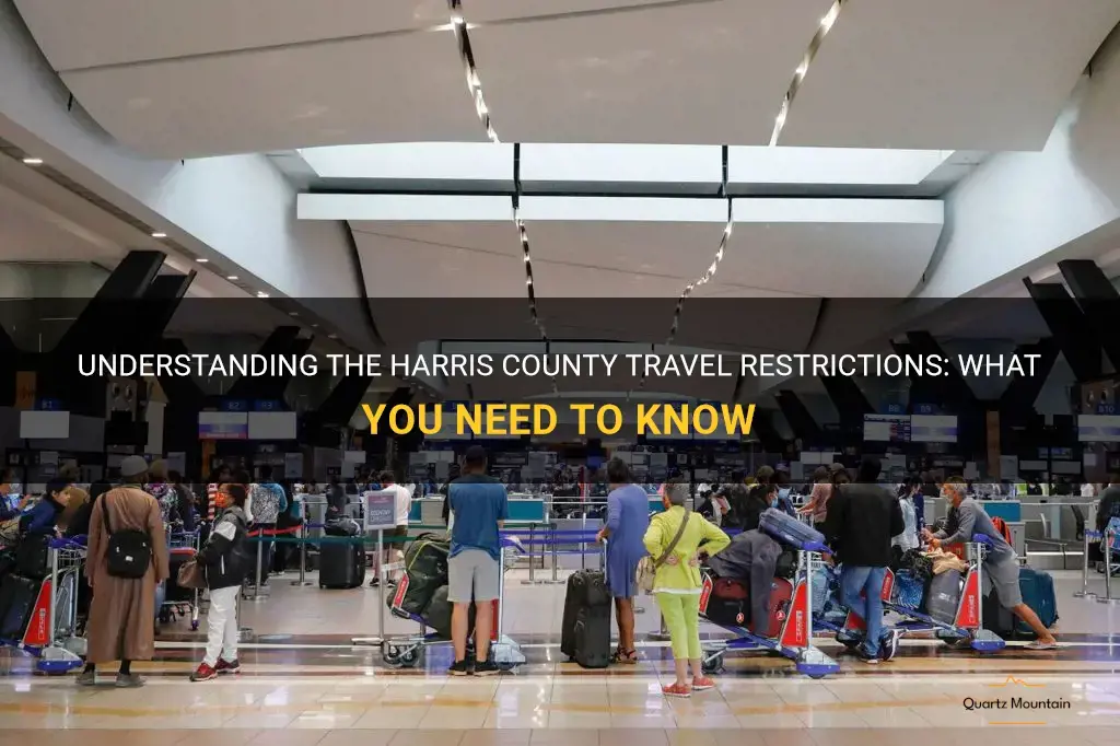 harris county travel restrictions
