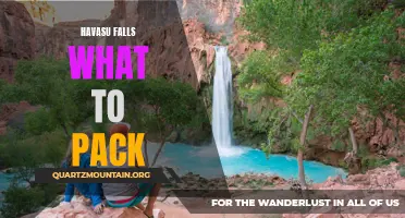 Essential Packing Tips for Your Havasu Falls Adventure