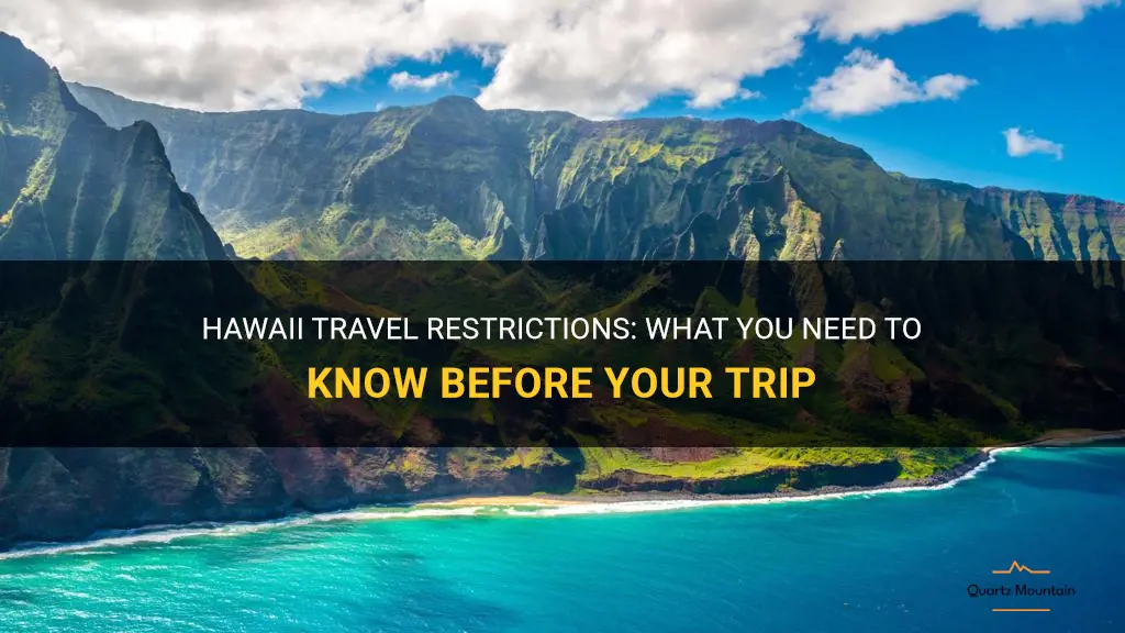 hawaai travel restrictions