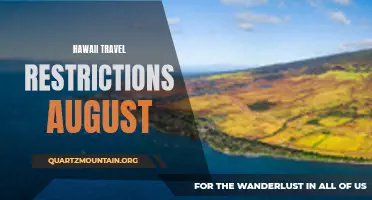 Hawaii Travel Restrictions in August: Everything You Need to Know
