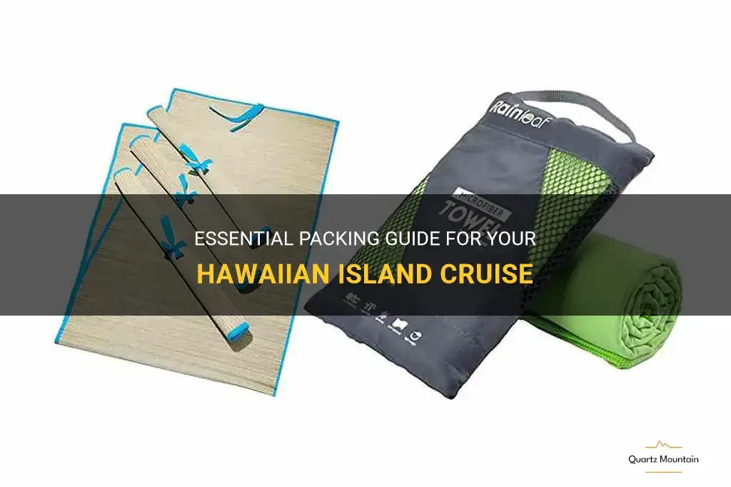hawaiian island cruise what to pack