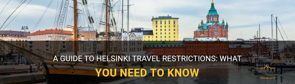 helsinki travel restrictions
