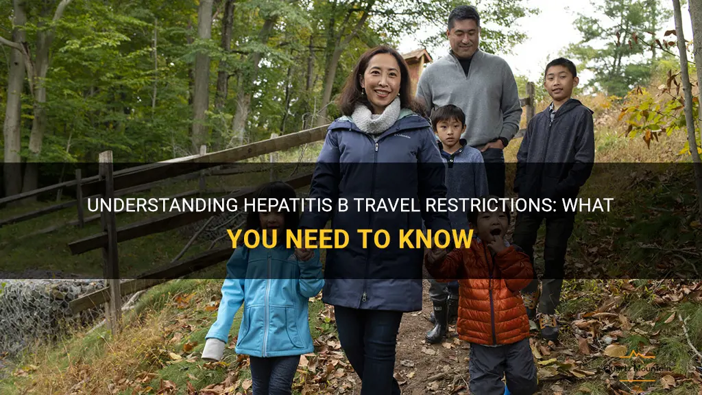 hepatitis b travel restrictions