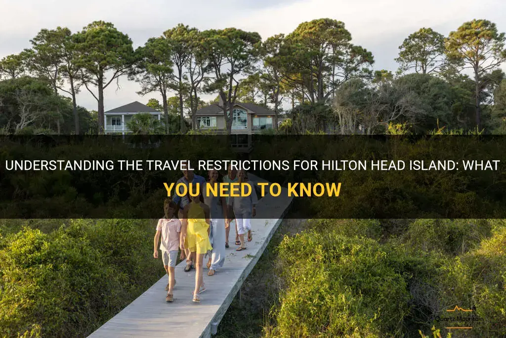 hilton head island travel restrictions