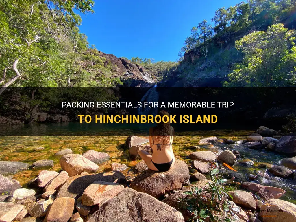 hinchinbrook island what to pack