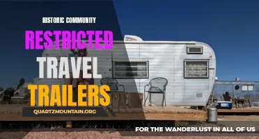 Exploring the Legacy of Historic Community Restricted Travel Trailers
