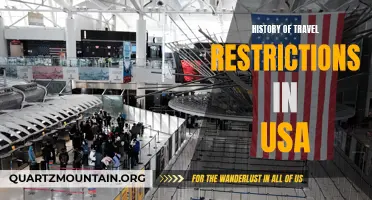 A Historical Look at Travel Restrictions in the United States