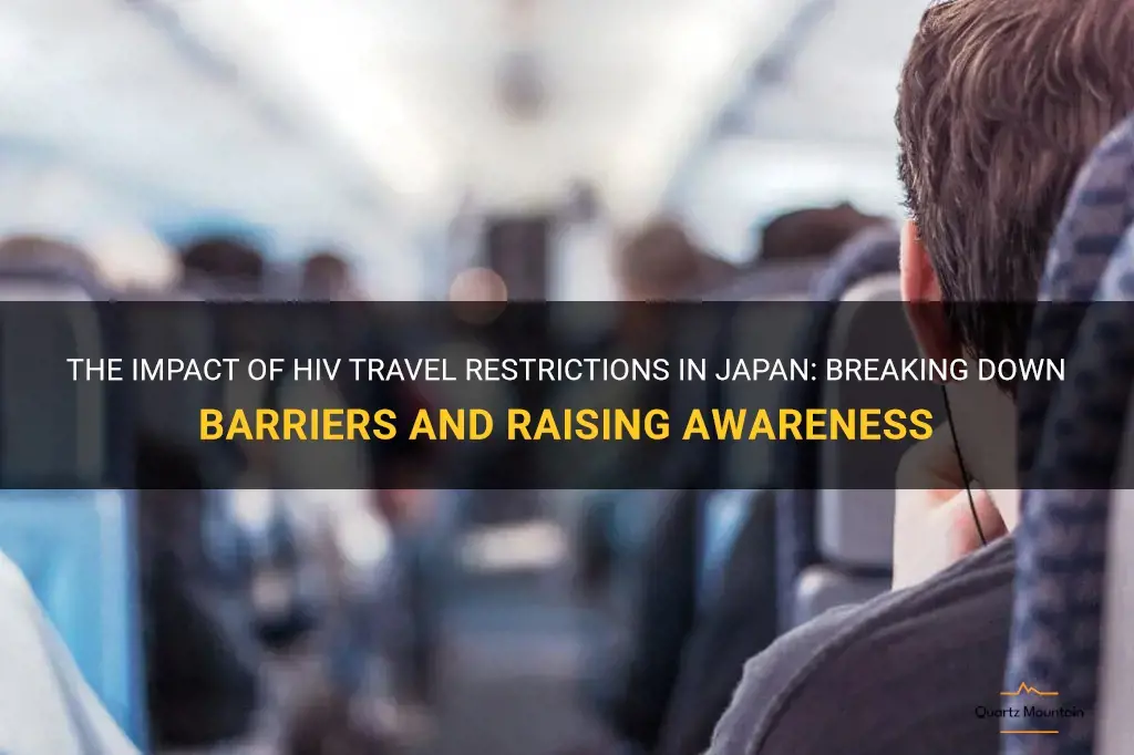 hiv travel restrictions japan