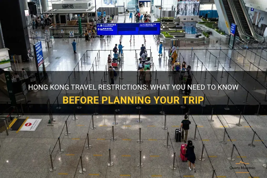 hong king travel restrictions