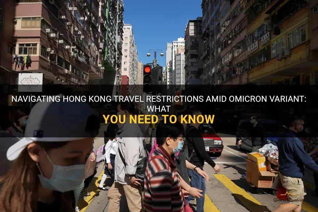 hong kong travel restrictions omicron