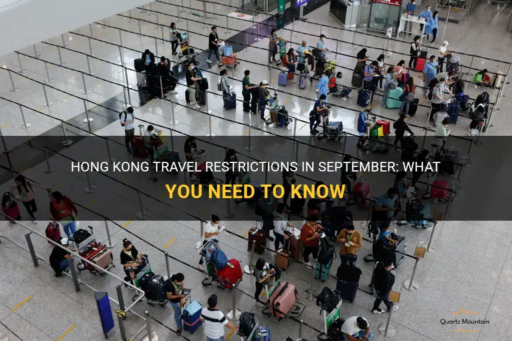 hong kong travel restrictions september