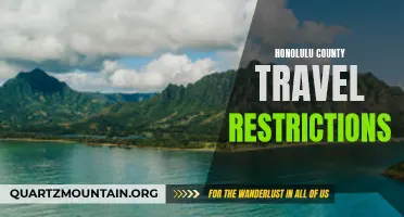 Honolulu County Travel Restrictions: What You Need to Know Before Planning Your Trip