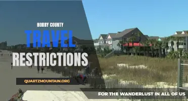 Exploring the Travel Restrictions in Horry County: What You Need to Know
