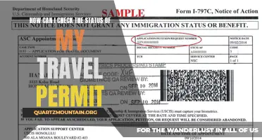 All You Need to Know About Checking the Status of Your Travel Permit
