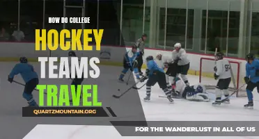 How College Hockey Teams Travel: An Inside Look at the Logistics