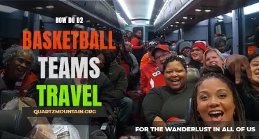 Exploring the Travel Methods of D2 Basketball Teams