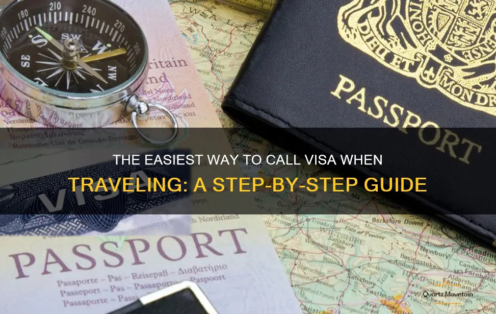 how do i call visa when traveling