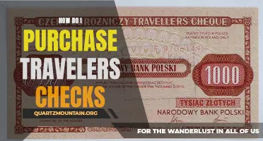 Making Secure Travel Arrangements: A Step-by-Step Guide to Purchasing Traveler's Checks