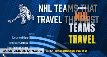 The Ins and Outs of NHL Team Travel: Exploring How Teams Hit the Road