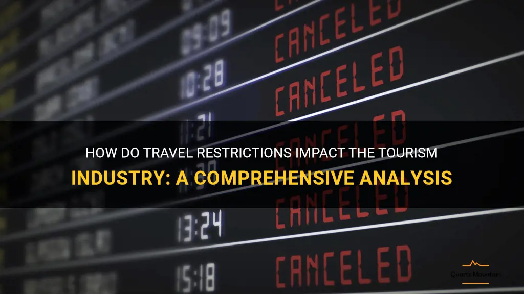how do travel restrictions affect tourism