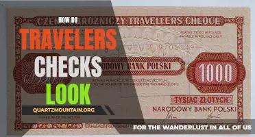 The Appearance of Traveler's Checks: A Guide for Travelers
