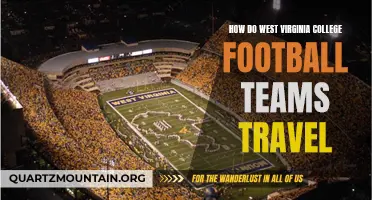 The Travel Logistics of West Virginia College Football Teams Unveiled