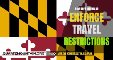 How Does Maryland Effectively Enforce Travel Restrictions?