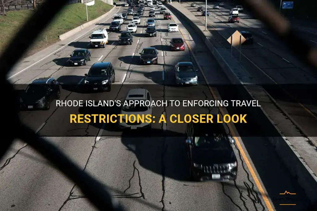 how is rhode island enforcing travel restrictions