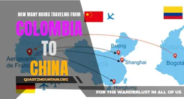 The Duration of Traveling from Colombia to China: A Comprehensive Guide