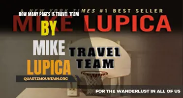 The Page Count of 'Travel Team' by Mike Lupica: Discover the Length of this Captivating Travel Sports Tale