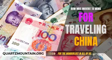 The Essential Amount of Movement to Bring for Traveling China