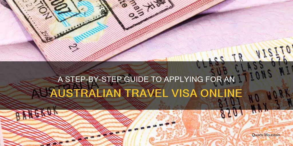 how to apply australia travel visa online