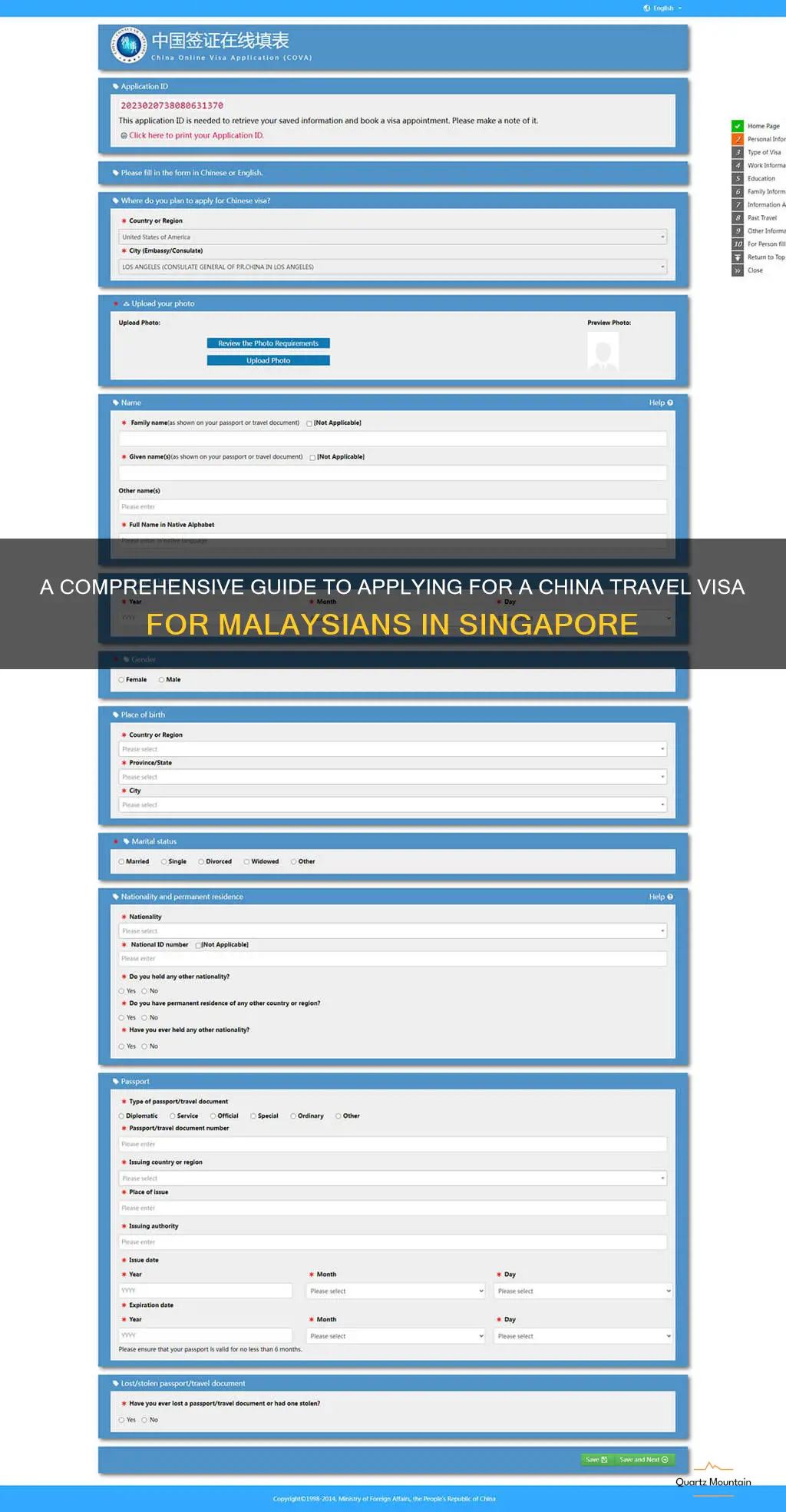 how to apply china travel visa for malaysian in singapore