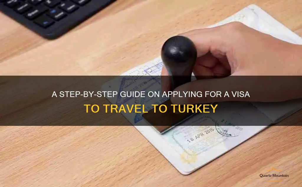 how to apply for a visa to travel to turkey