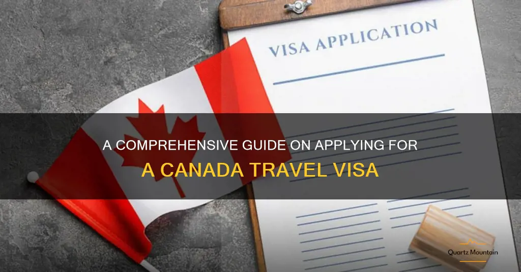 how to apply for canada travel visa