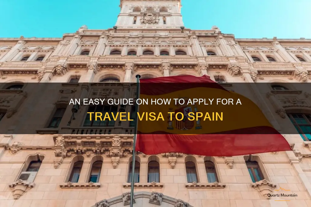 how to apply for travel visa to spain