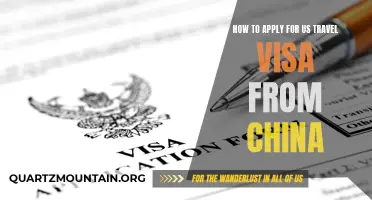 A Step-by-Step Guide on Applying for a US Travel Visa from China