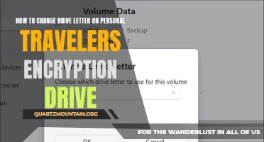 How to Change Drive Letter Assignment on Personal Traveler's Encryption Drive