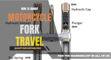 Maximizing Performance: Tips on How to Change Your Motorcycle Fork Travel