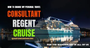 Unlock a World of Possibilities: How to Change Your Personal Travel Consultant for Regent Cruise
