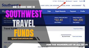 A Step-by-Step Guide on Changing Your Name on Southwest Travel Funds