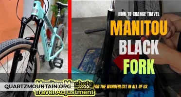 A Step-by-Step Guide on How to Change the Travel on a Manitou Black Fork