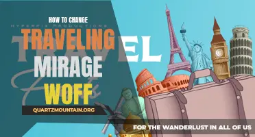 How to Easily Change the Traveling Mirage Woff