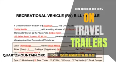 Tips for Checking for Liens on Travel Trailers