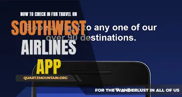 A Step-by-Step Guide on Checking in for Travel on the Southwest Airlines App