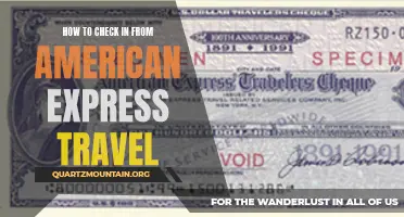 A Step-by-Step Guide on How to Check In from American Express Travel