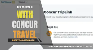 A Step-by-Step Guide on Checking In with Concur Travel