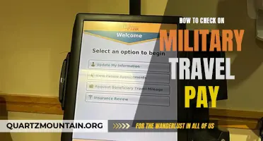 How to Properly Check Military Travel Pay